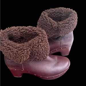 UGG Leather Amoret Booties, Size 7